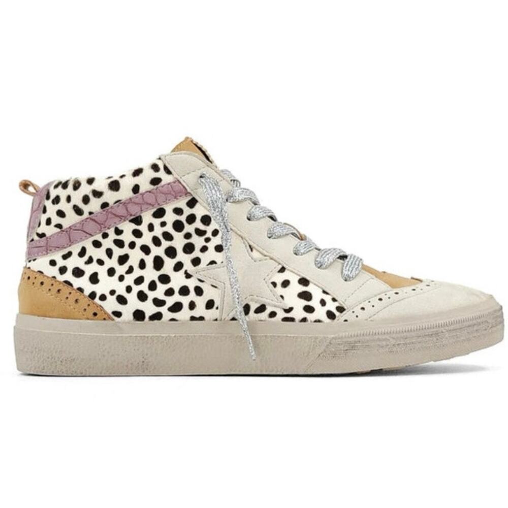 SHU SHOP Paulina Sneakers- Animal Print Size 8.5
